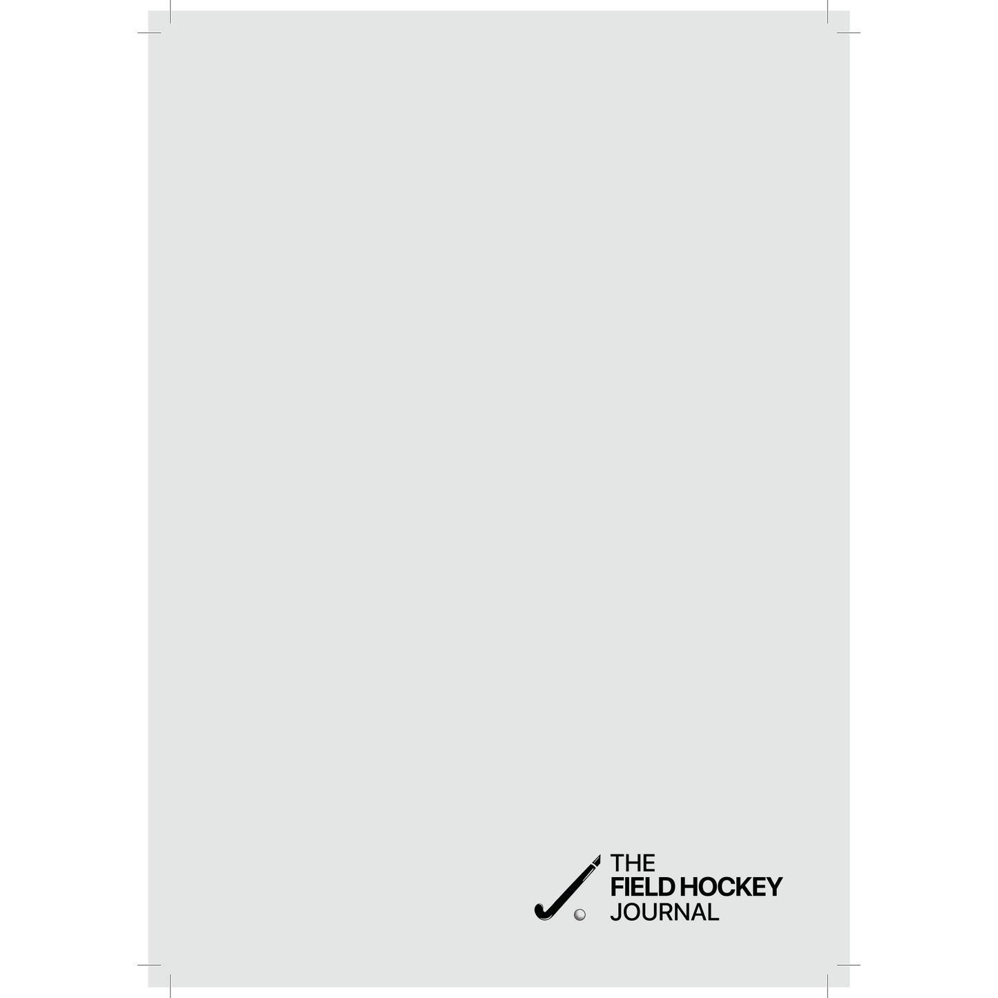 The Field Hockey Players Journal: Arriving Feb 2026
