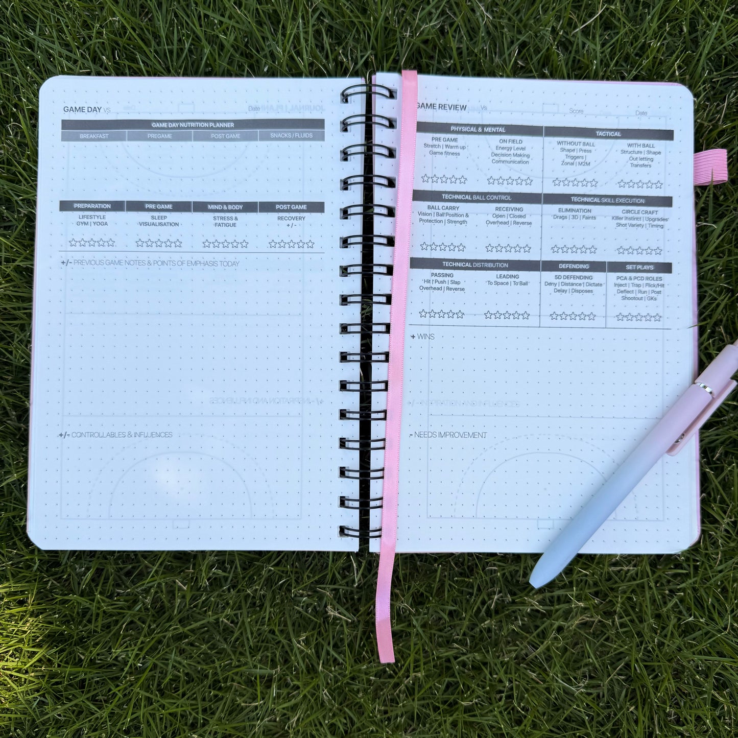 The Field Hockey Players Journal: Pre Order Now (Ships Late Feb 2026)