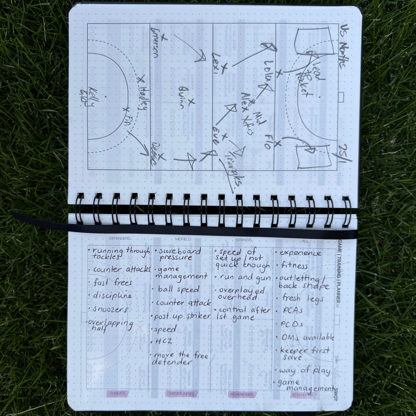 The Field Hockey Coaching Journal - Pre Order Now (Ships Late Feb 2026)