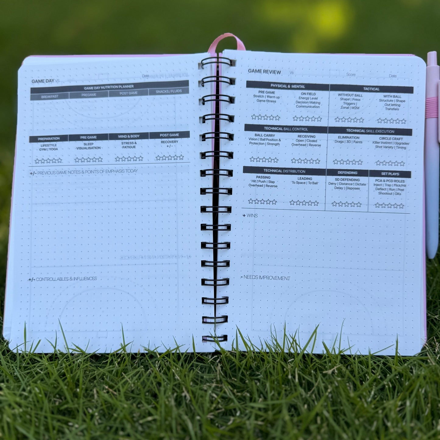 The Field Hockey Players Journal: Pre Order Now (Ships Late Feb 2026)