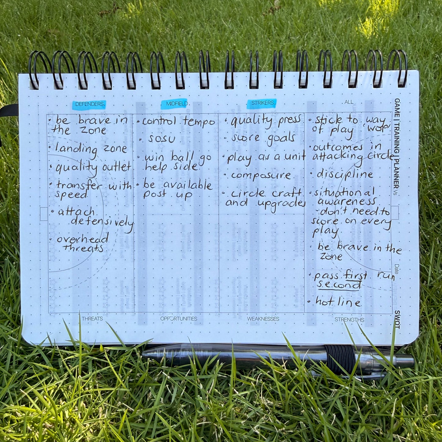 The Field Hockey Coaching Journal - Pre Order Now (Ships Late Feb 2026)