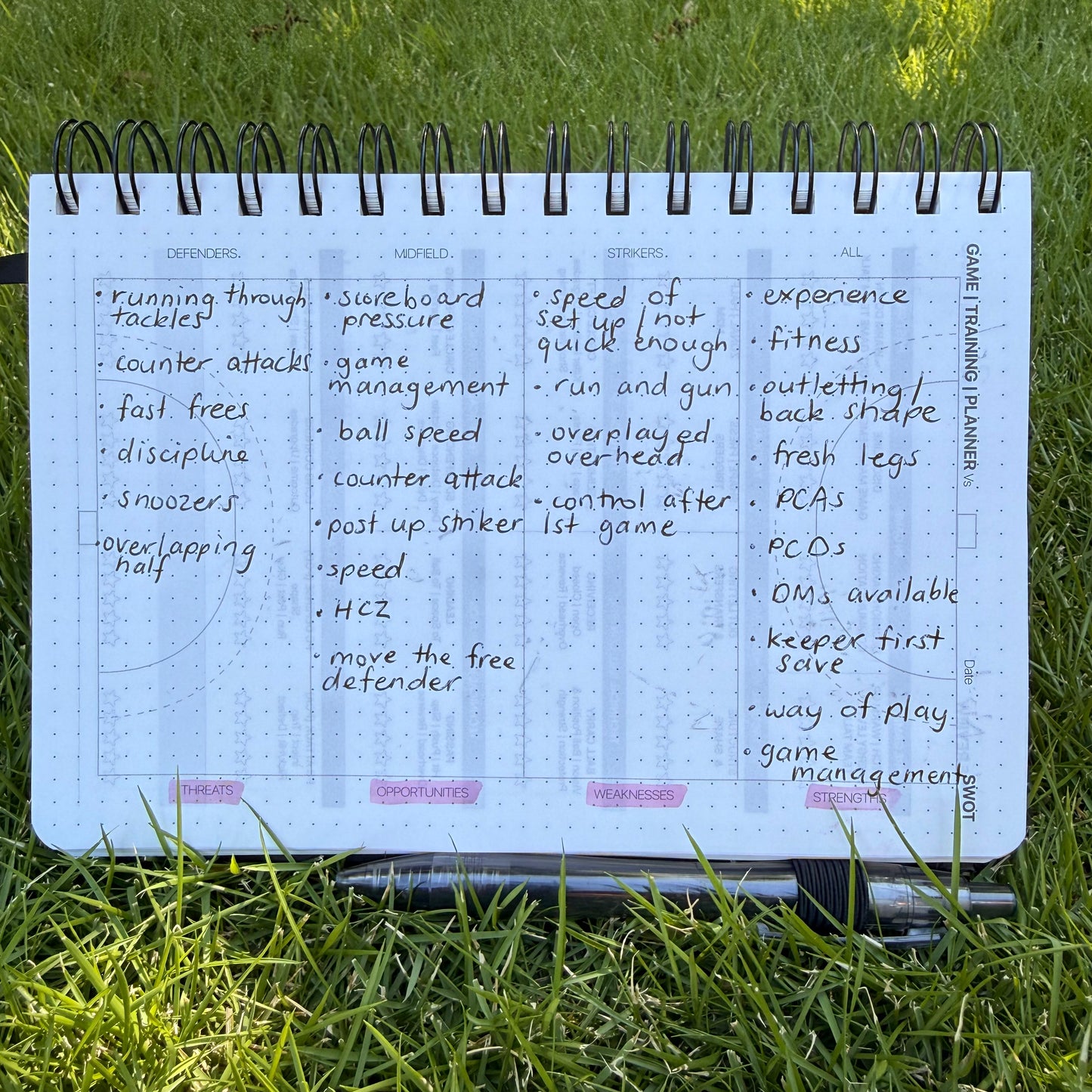 The Field Hockey Coaching Journal - Pre Order Now (Ships Late Feb 2026)